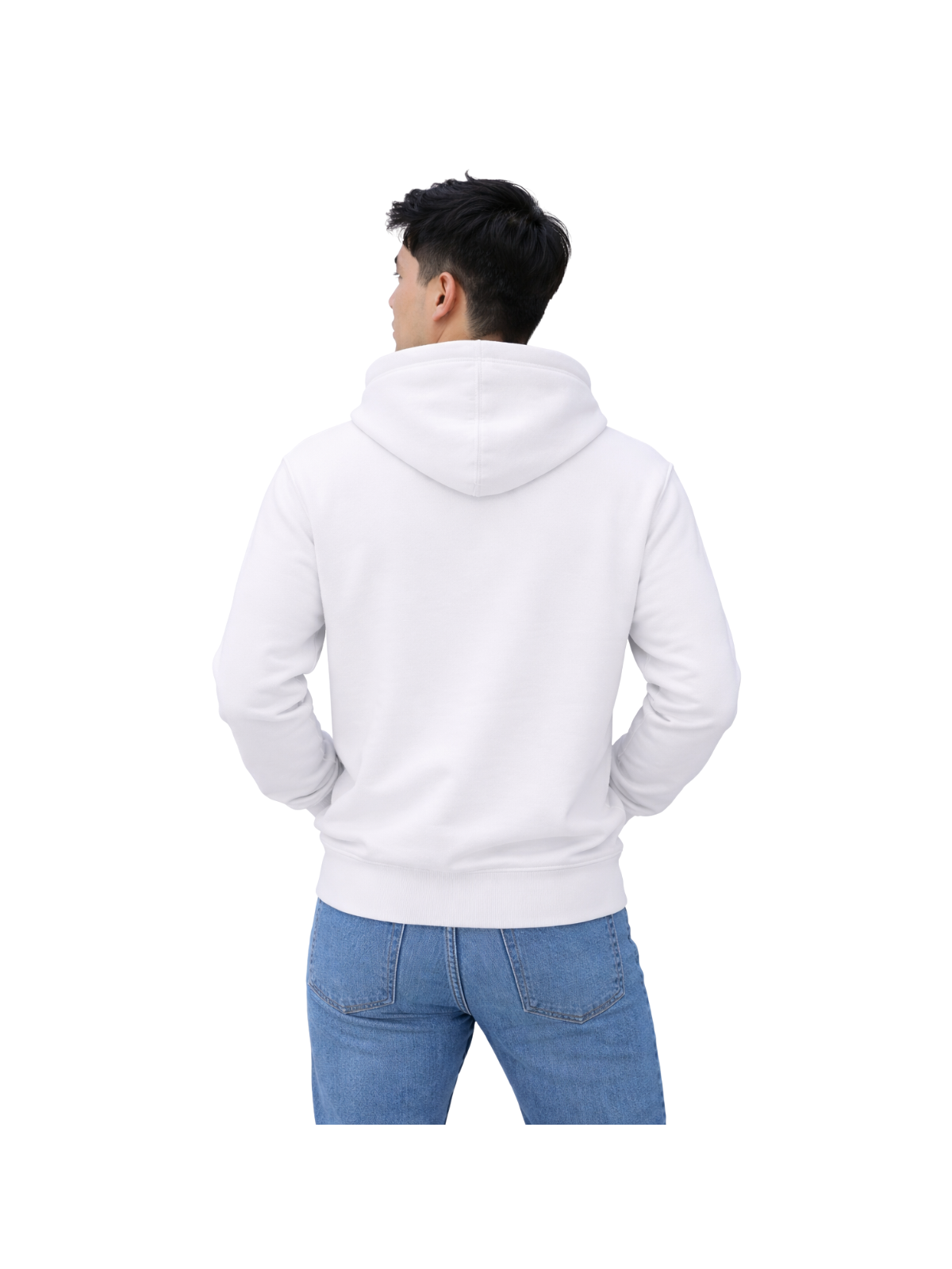Men’s White Hoodie