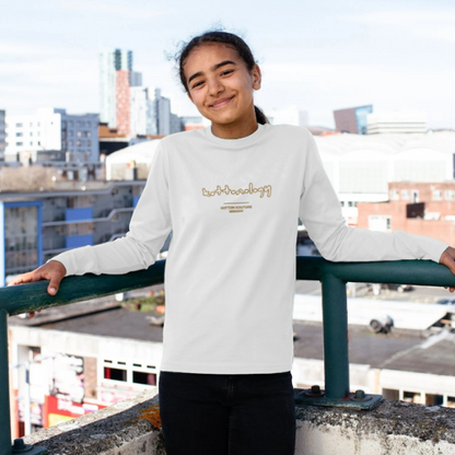 Girls Long Sleeve T-Shirt in White