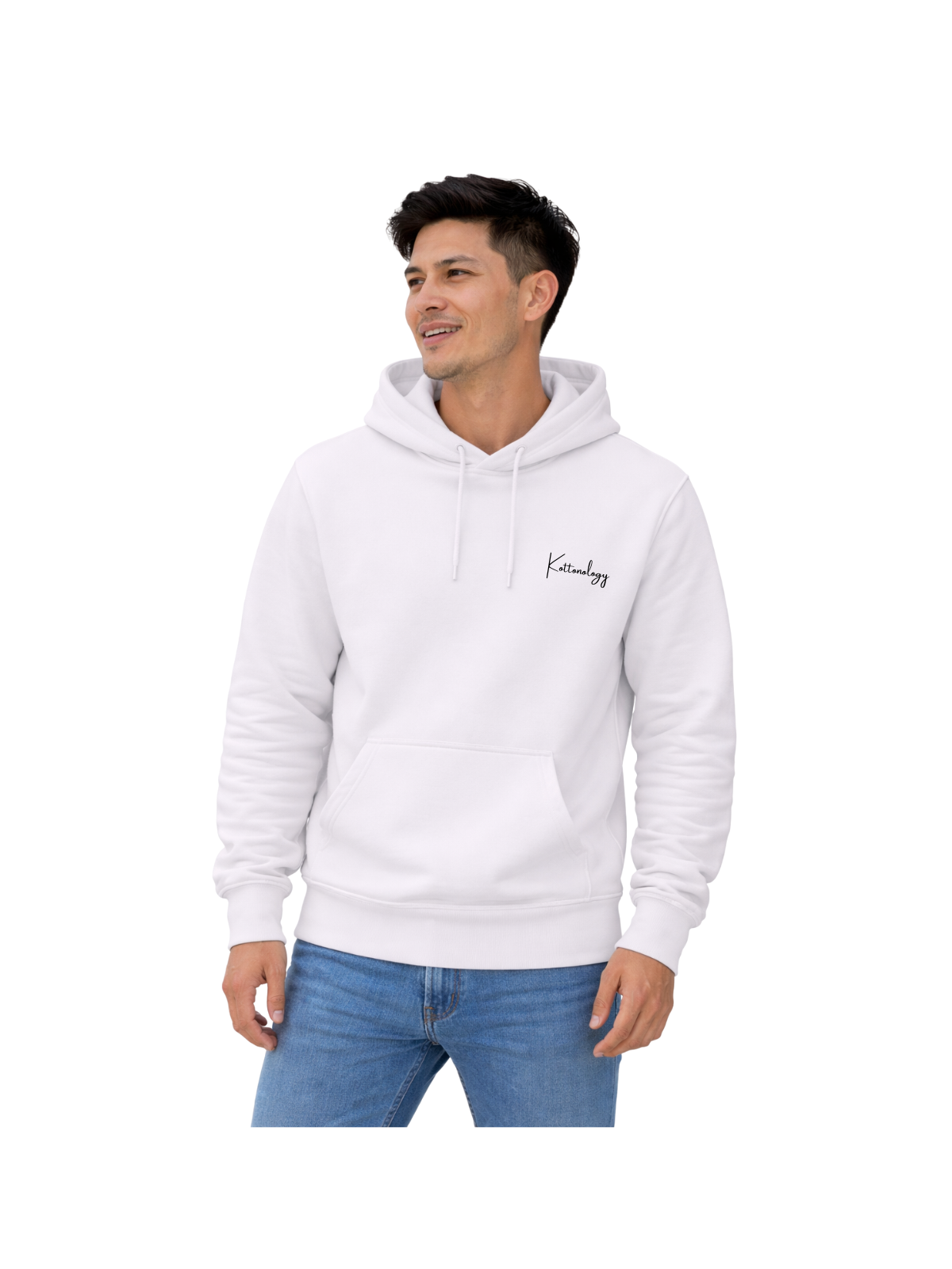 Men’s White Hoodie