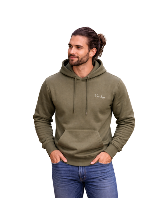 Men’s Khaki Green Hoodie