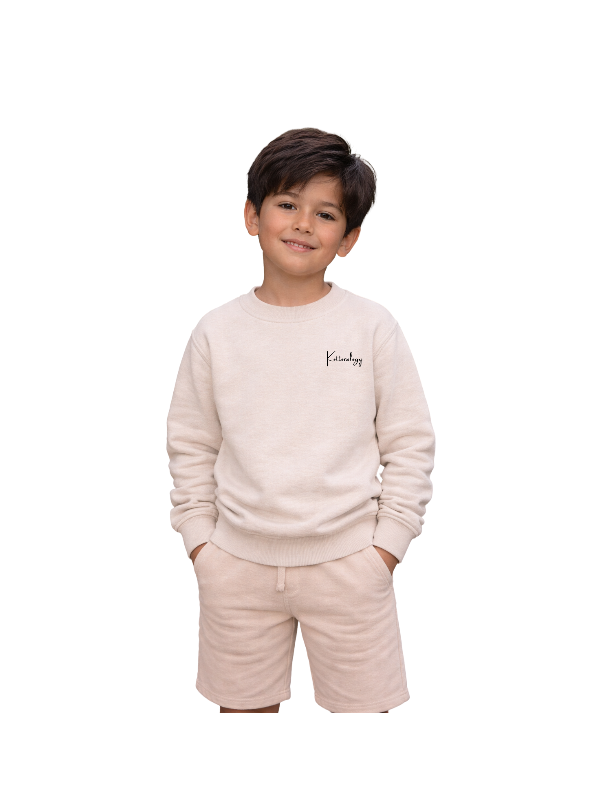 Kids’ Natural Raw Sweatshirt