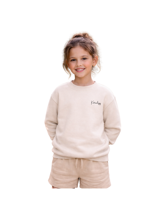 Kids’ Natural Raw Sweatshirt