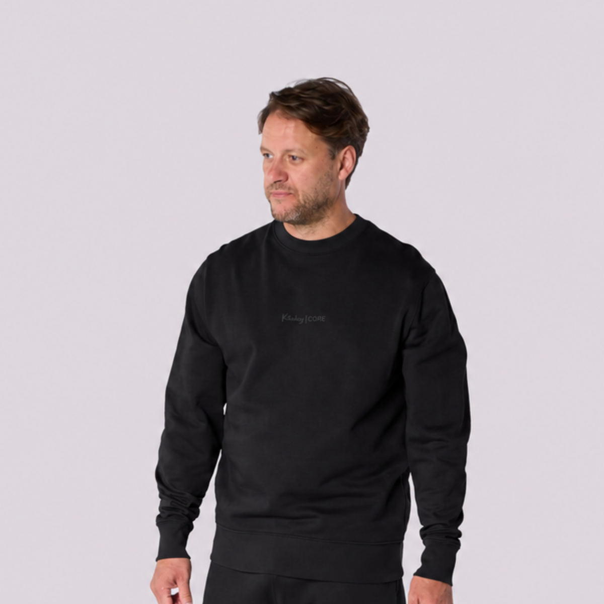Men’s CORE Organic Cotton Sweatshirt – Black