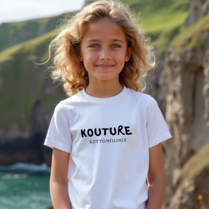 Girls White T-Shirt