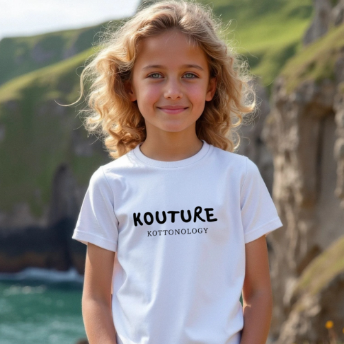 Girls White T-Shirt