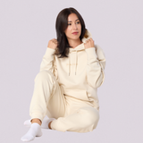 Women’s CORE Organic Cotton Hoodie – Natural Oat