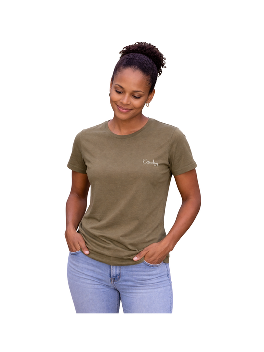 Womens Khaki Kottonology T-Shirt