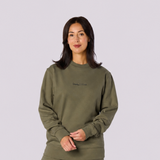 Women’s CORE Organic Cotton Sweatshirt – Khaki