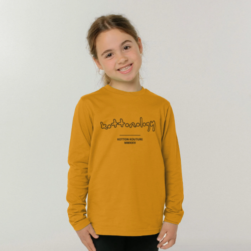 Girls Long Sleeve Yellow T-Shirt