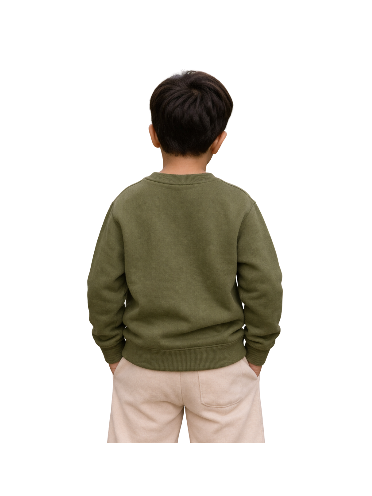 Kids’ Khaki Green Sweatshirt