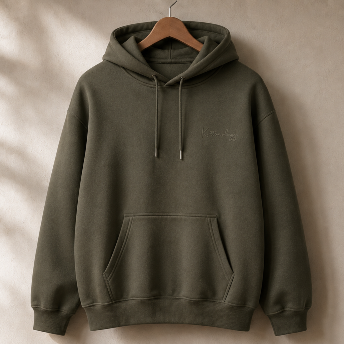Khaki Kottonology Hoodie