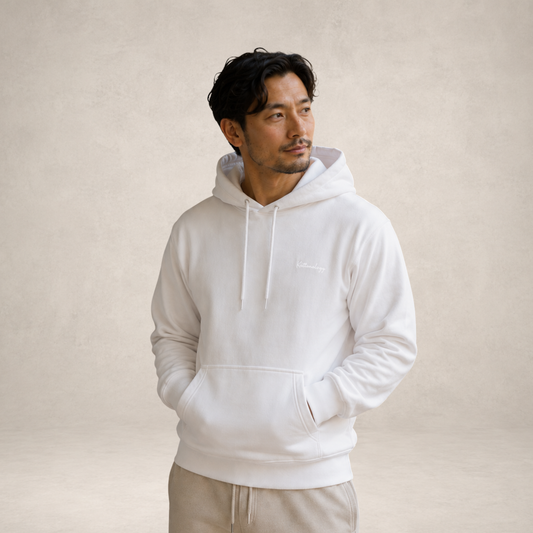 Men’s White Hoodie