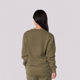 Women’s CORE Organic Cotton Sweatshirt – Khaki