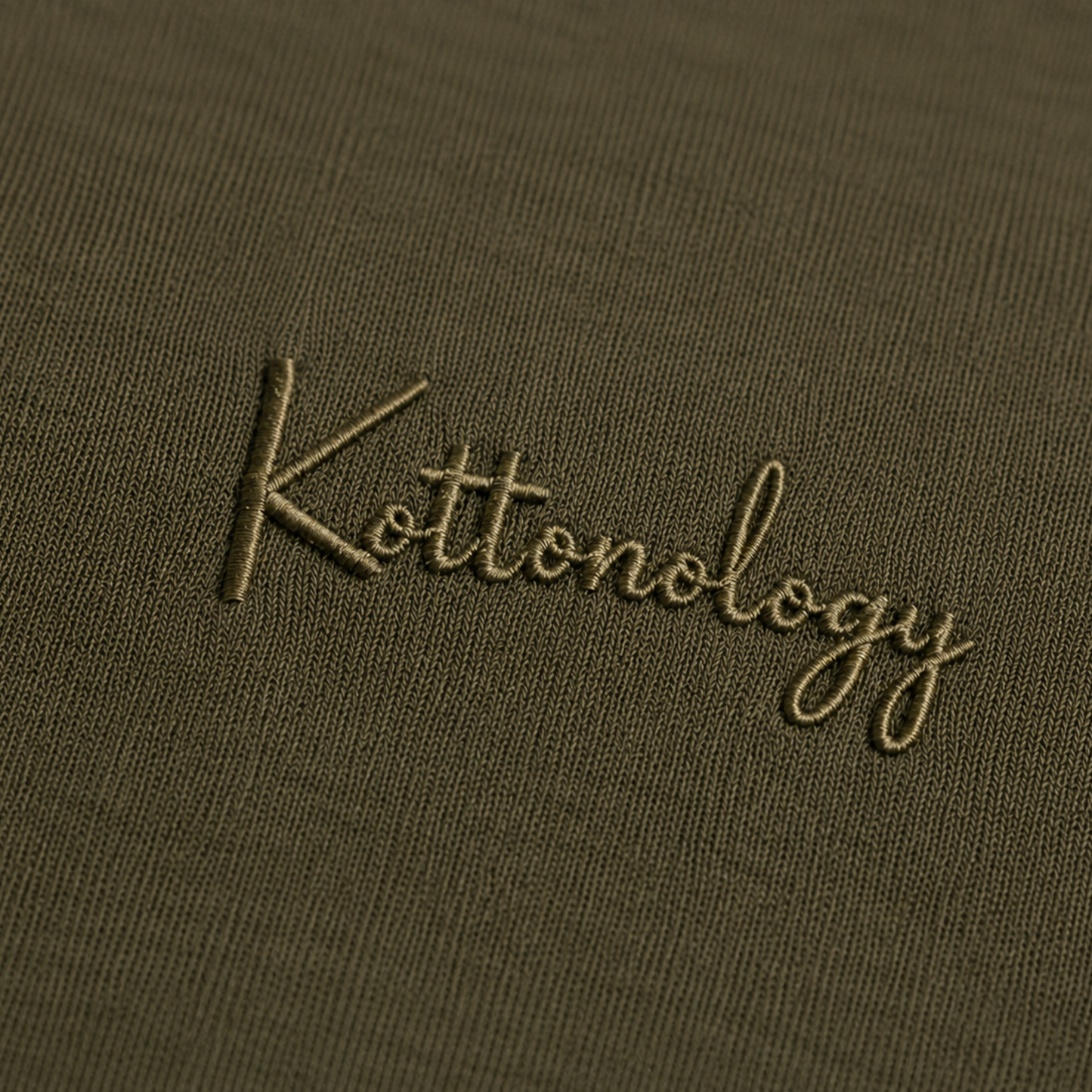 Khaki Kottonology Hoodie
