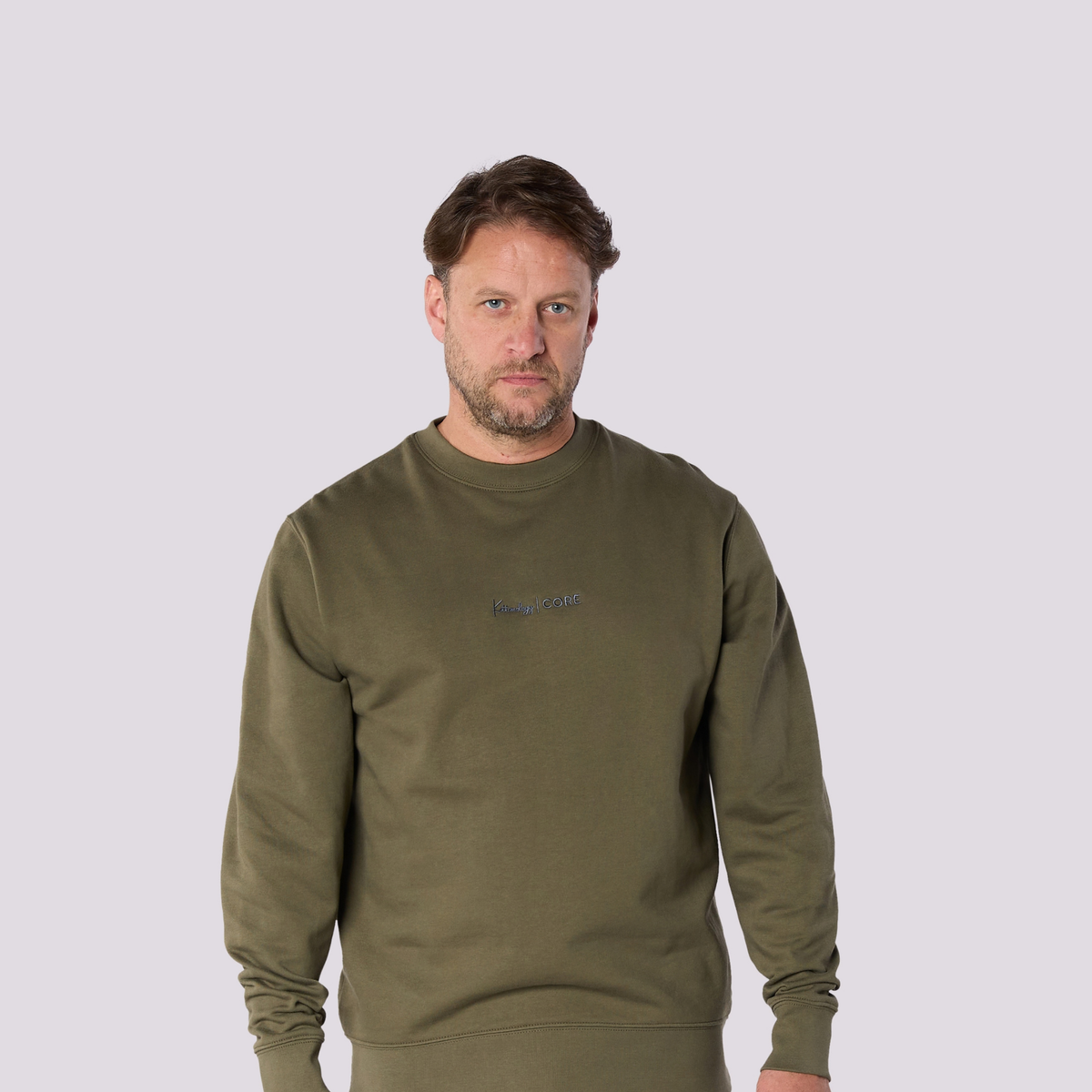 Men’s CORE Organic Cotton Sweatshirt – Khaki