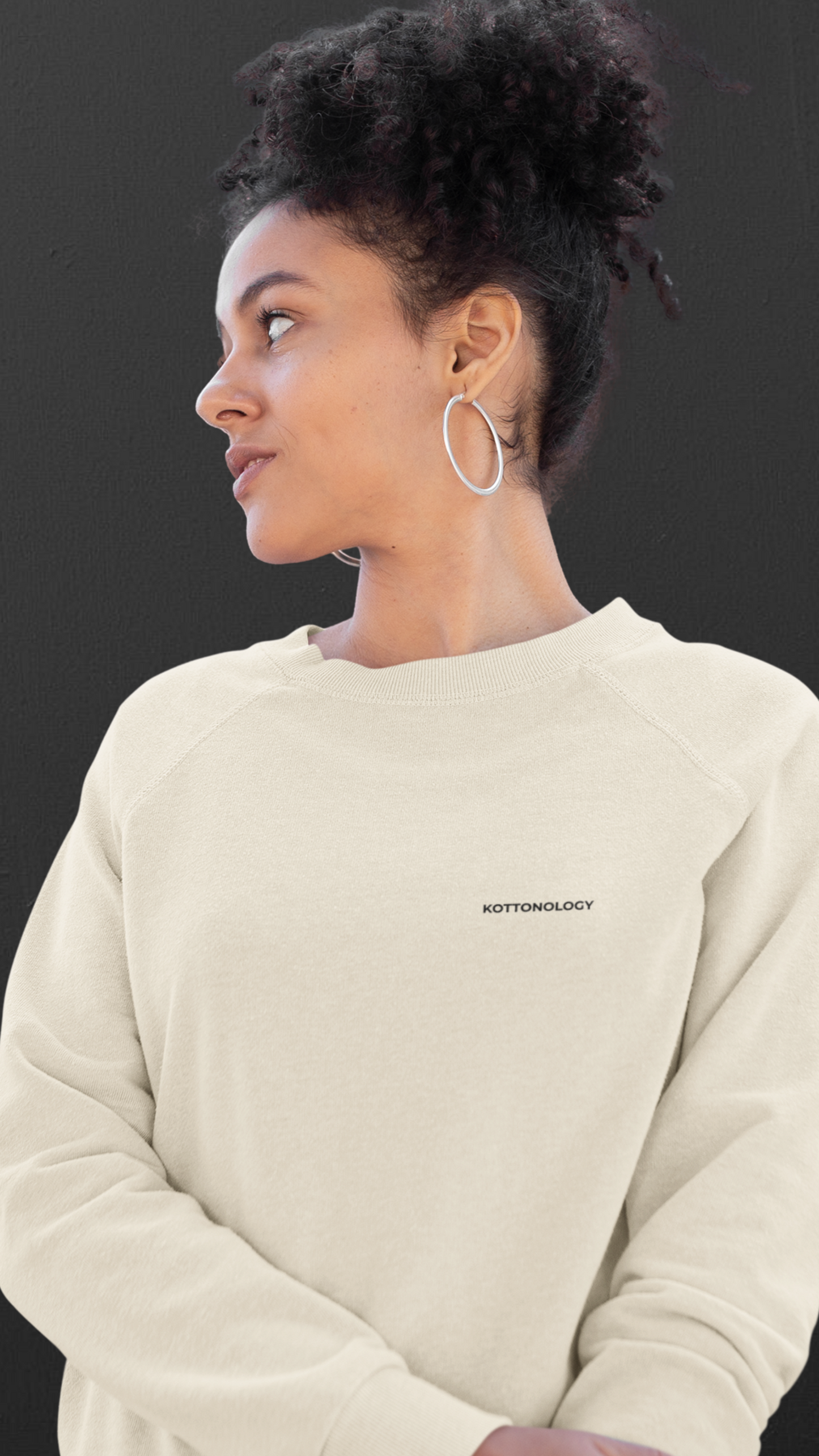 Kottonology Sweatshirt in Natural Raw