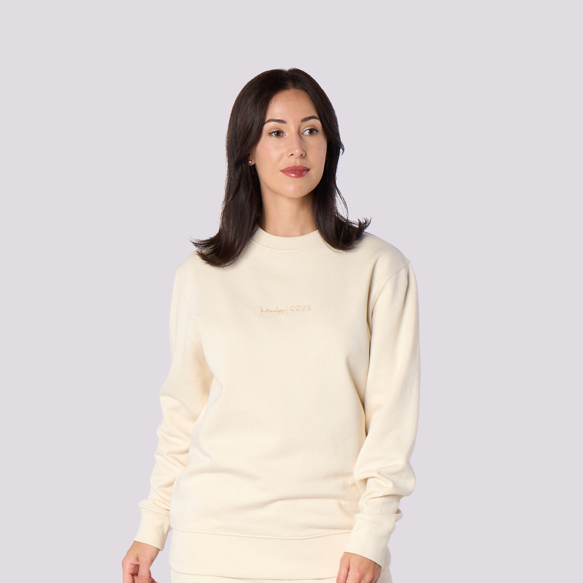 Women’s CORE Organic Cotton Sweatshirt – Natural Oat
