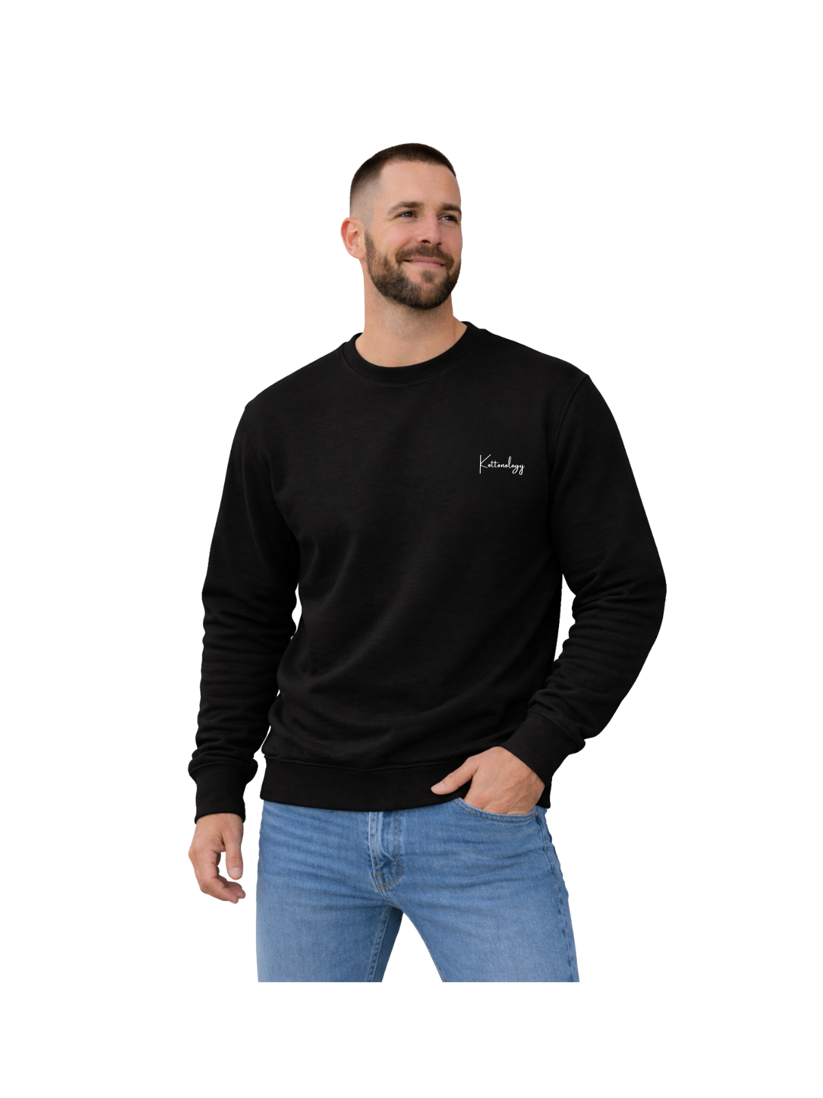 Mens Sweatshirt in Black