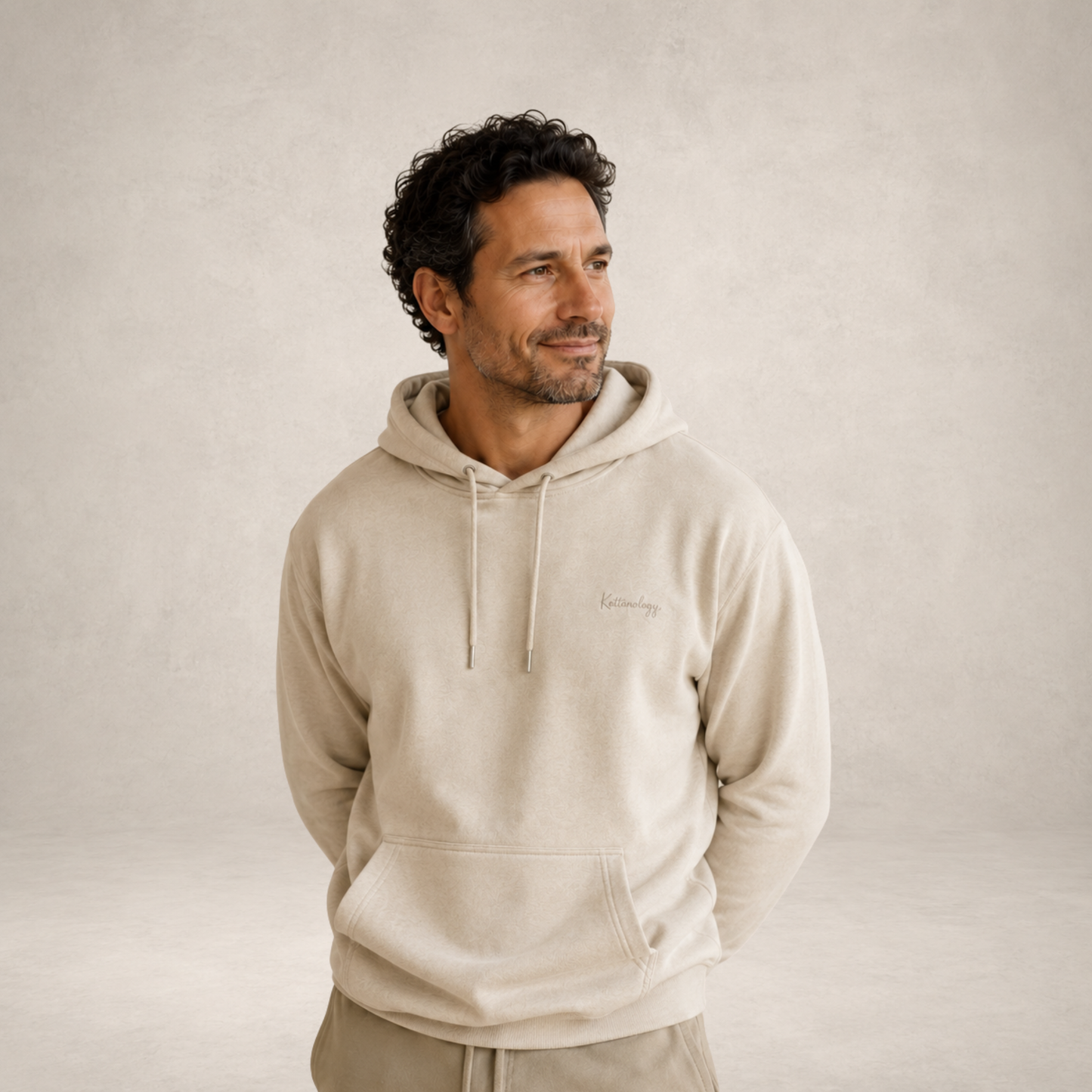 Men’s Natural Raw Hoodie