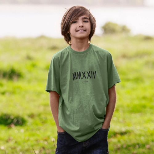 MMXIV T-Shirt in Sage Green