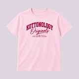 Girls' Pink Organic Cotton Kottonology T-Shirt