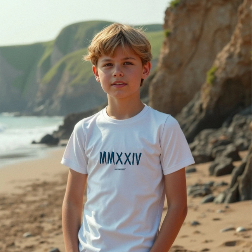 Boys White MMXXIV T-Shirt