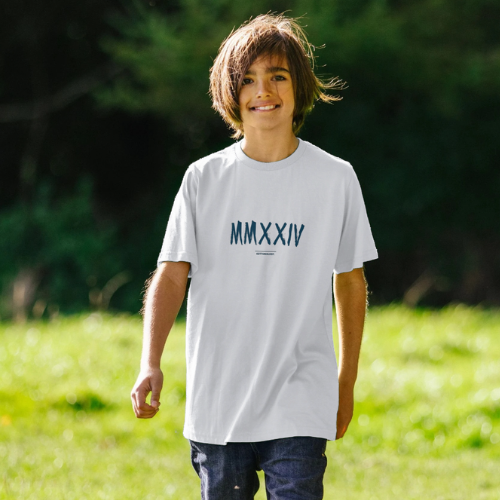 Boys White MMXXIV T-Shirt