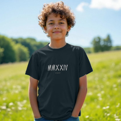 Boys Navy MMXXIV T-Shirt