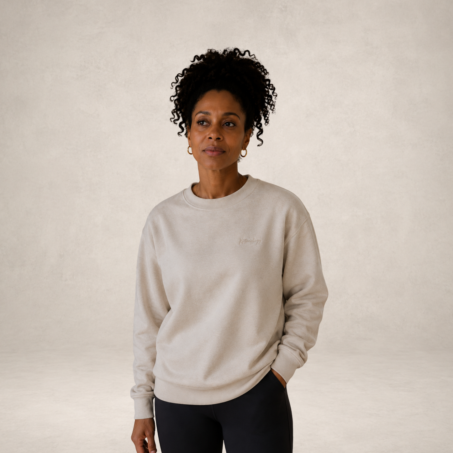 Kottonology Sweatshirt in Natural Raw