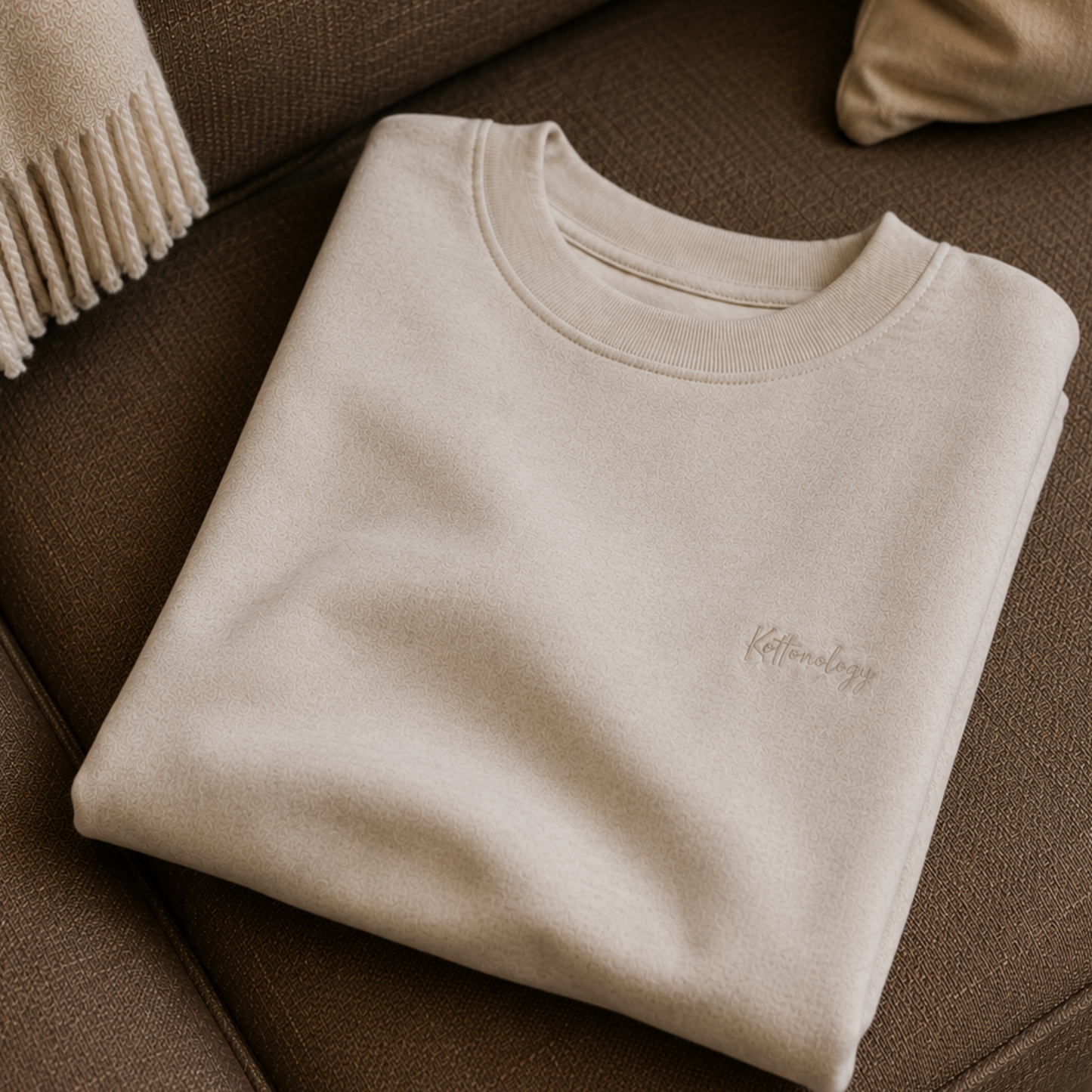 Kottonology Sweatshirt in Natural Raw