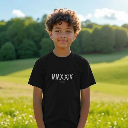 Boys Black MMXXIV T-Shirt