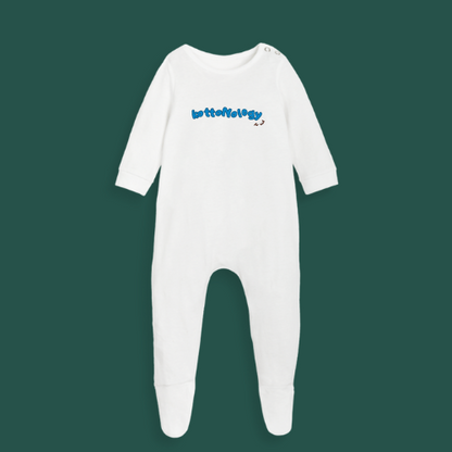 Blue Kottonology Print Sleepsuit