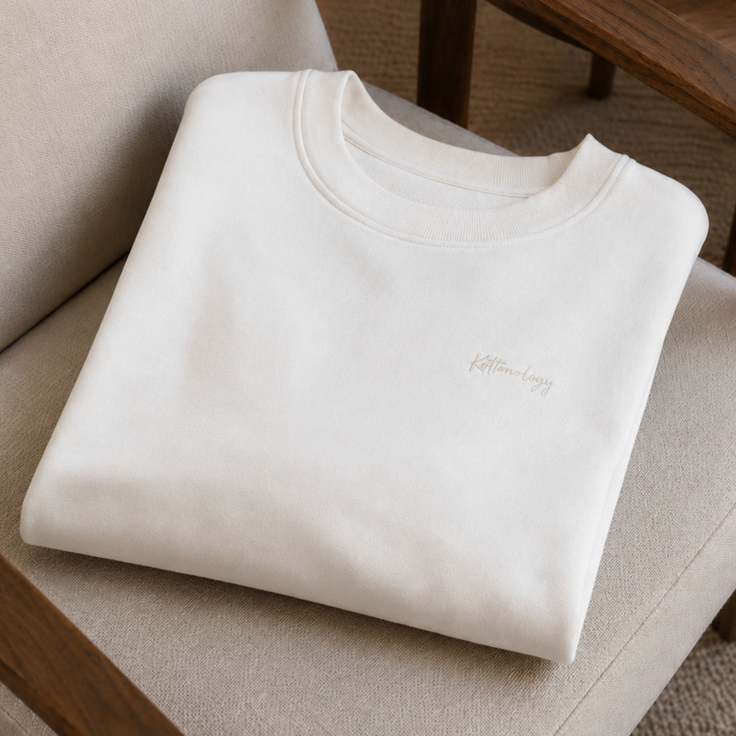 Kottonology Sweatshirt in White