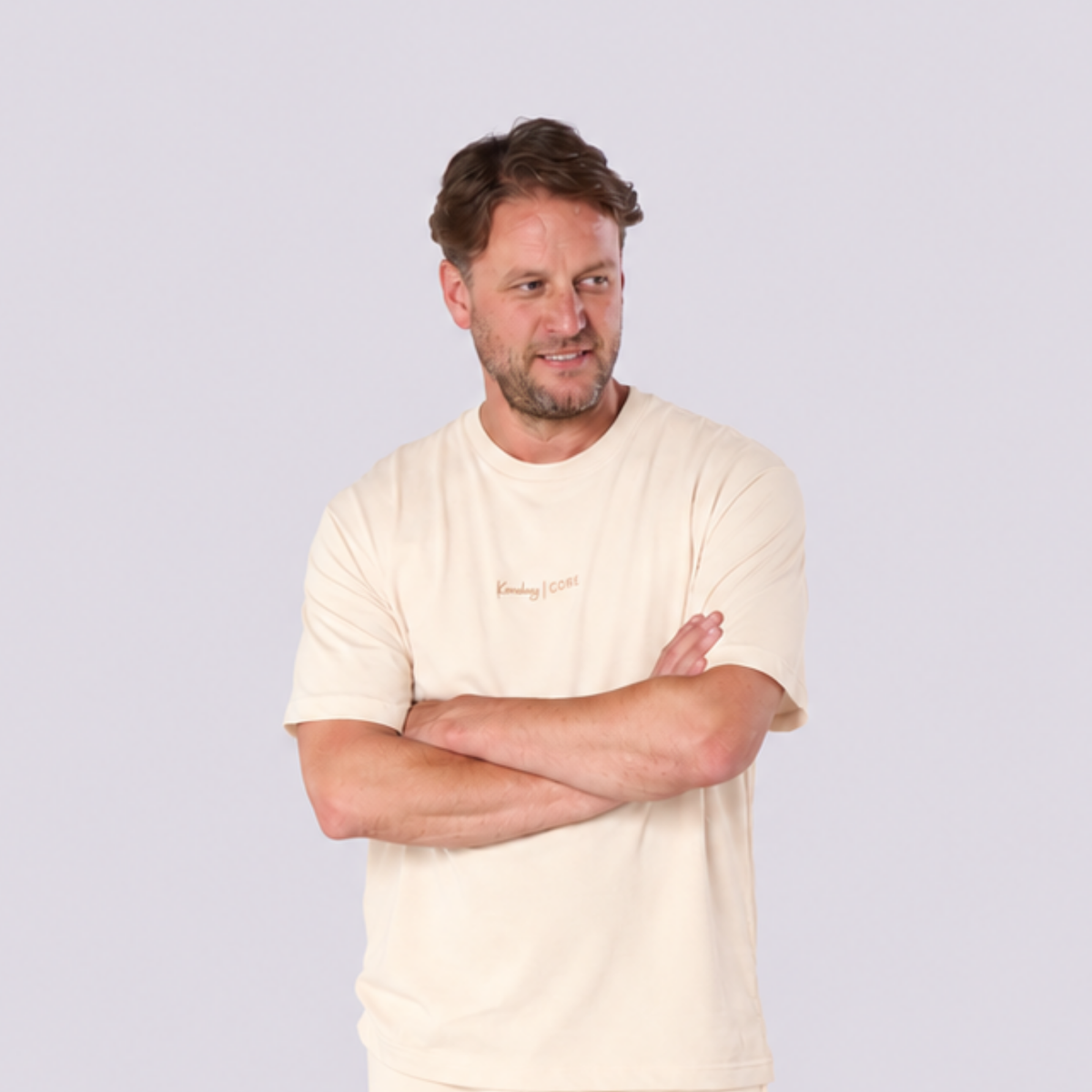 Men’s CORE Organic Cotton T-Shirt – Natural Oat