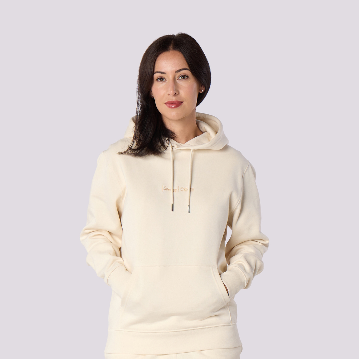 Women’s CORE Organic Cotton Hoodie – Natural Oat