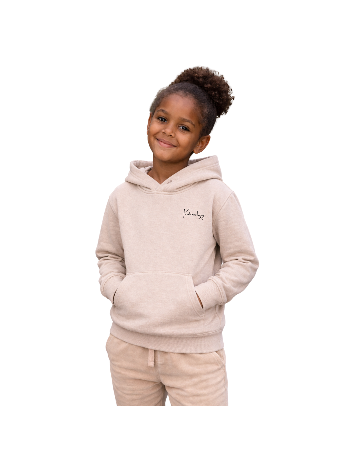 Kids’ Natural Raw Hoodie