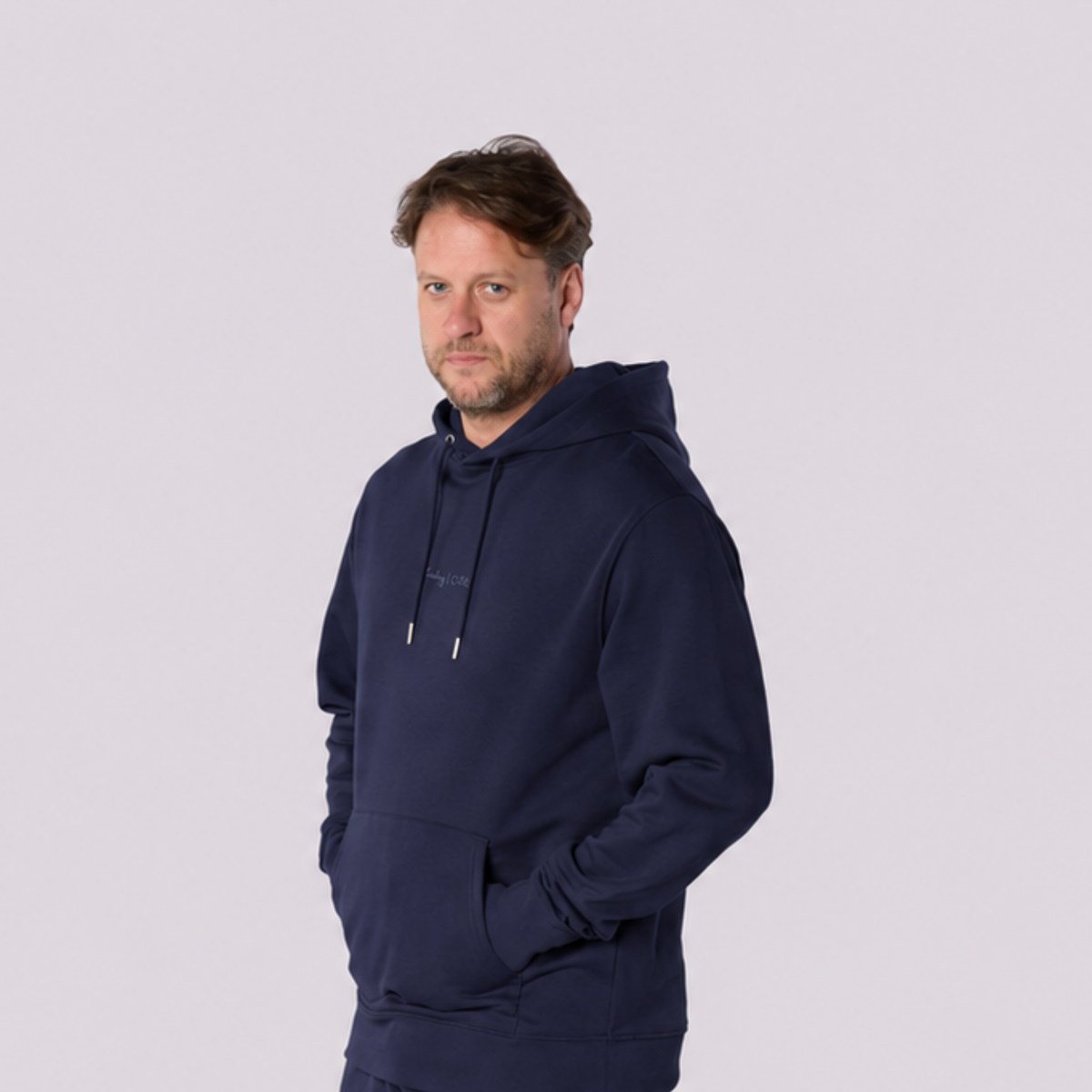 Men’s CORE Organic Cotton Hoodie – French Navy