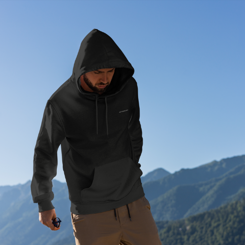 Men's Black Hoodie