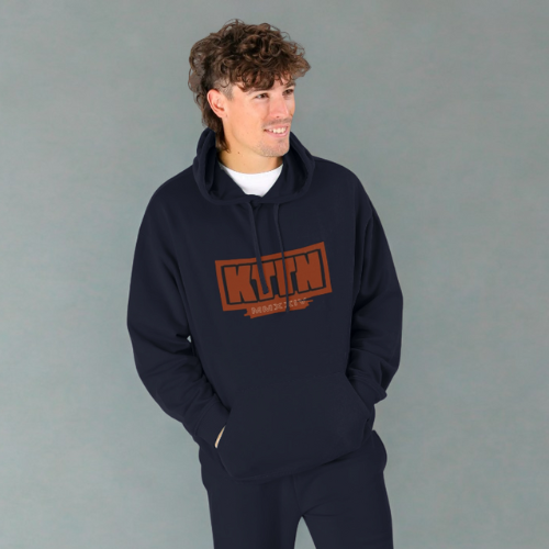 Mens Navy Hoodie
