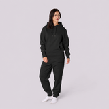 Women’s CORE Organic Cotton Hoodie – Black