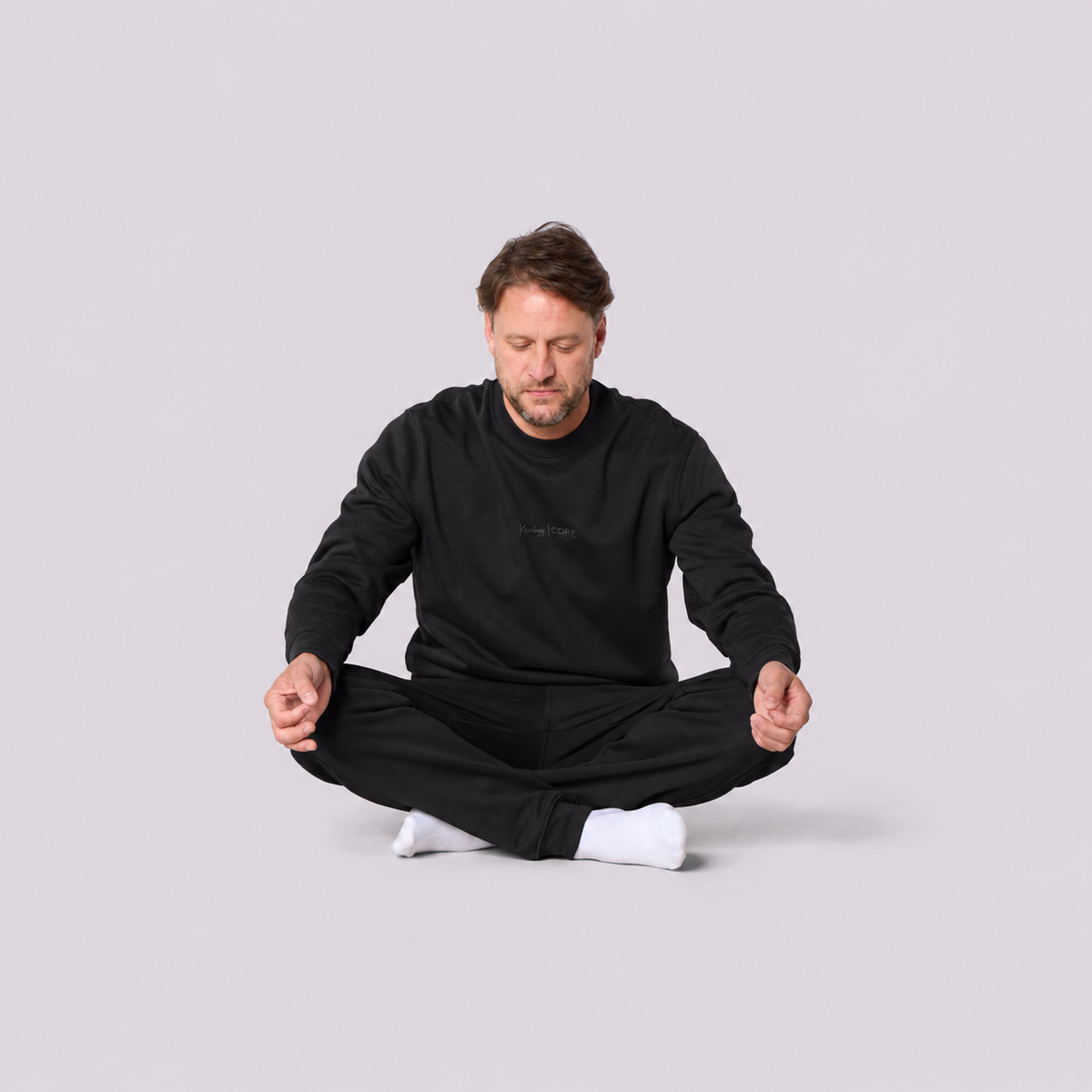 Men’s CORE Organic Cotton Sweatshirt – Black