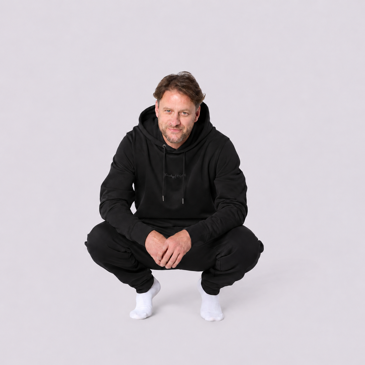 Men’s CORE Organic Cotton Hoodie – Black