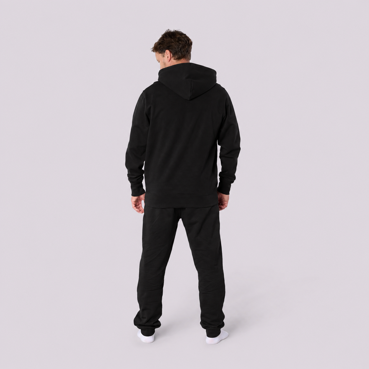 Men’s CORE Organic Cotton Hoodie – Black