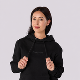 Women’s CORE Organic Cotton Hoodie – Black