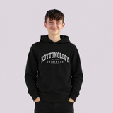 Boys' Black Organic Cotton Hoodie
