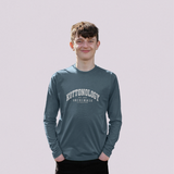Boys' Blue Organic Cotton Long Sleeve T-Shirt