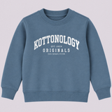 Boys' Blue Organic Cotton Sweatshirt