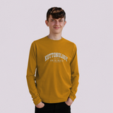 Boys' Deep Yellow Organic Cotton Long Sleeve T-Shirt