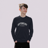 Boys' Navy Organic Cotton Long Sleeve T-Shirt