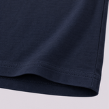 Boys' Navy Organic Cotton Long Sleeve T-Shirt